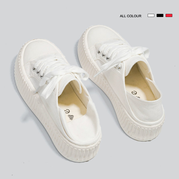 รองเท้าผ้าใบ ผู้หญิง รองเท้าผ้าใบวัยรุ่น แบรนด์ RENBEN