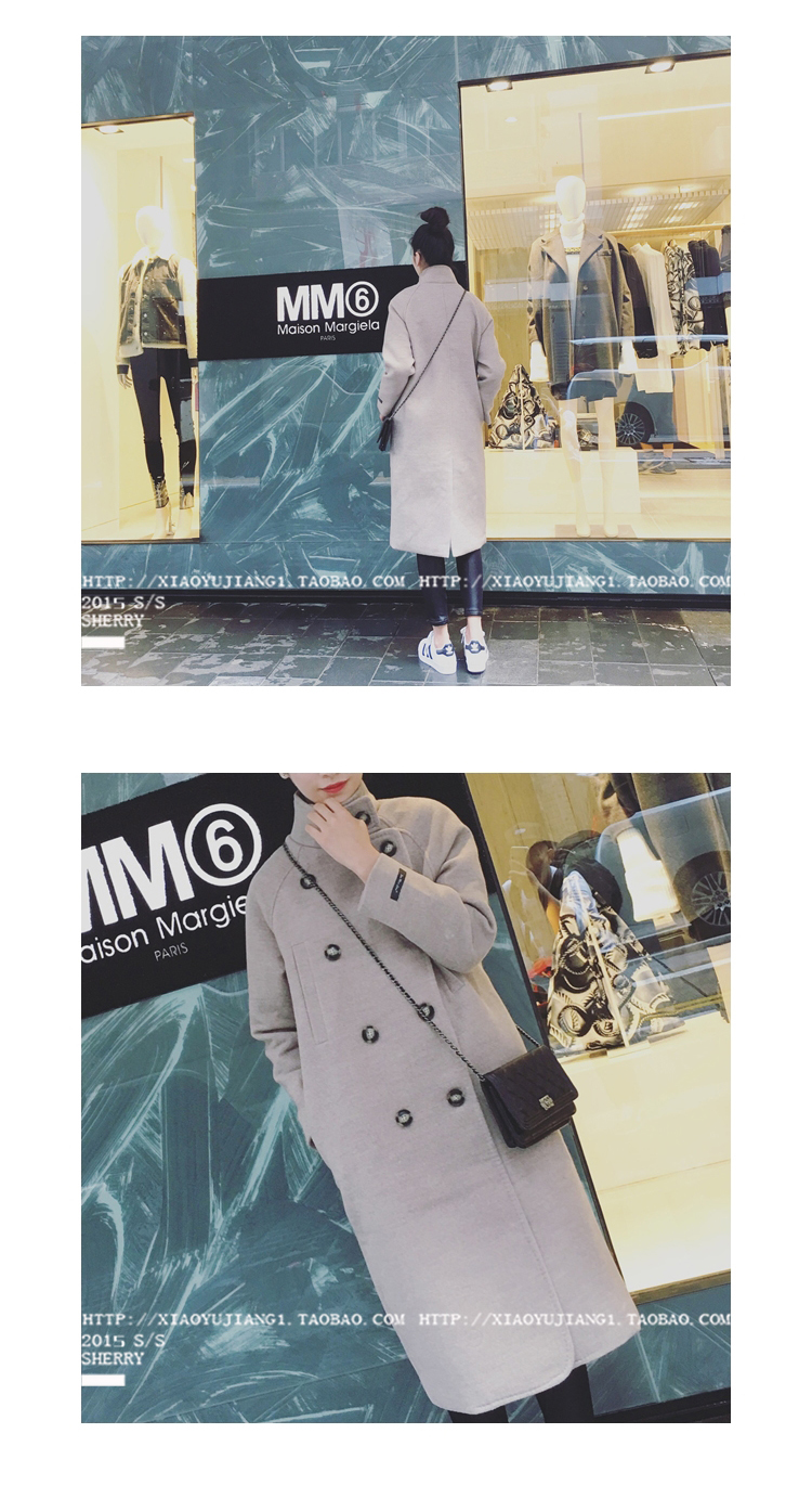OverCoat เสื้อโค้ทกันหนาว ทรงยาวโอเวอร์ สไตล์ยุโรป ดีไซน์หรู งานดี ผ้าวูลเนื้อละเอียด บุซับในกันลม same pic