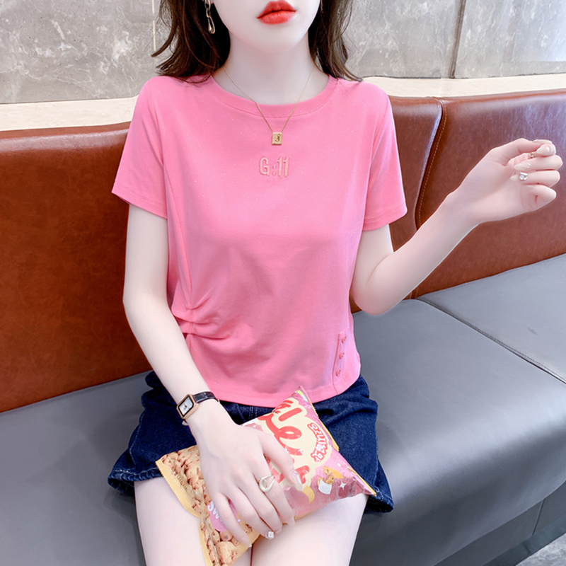 เสื้อผ้าวัยรุ่นเกาหลี เสื้อยืดวัยรุ่นผู้หญิง มีขนาด S M L XL