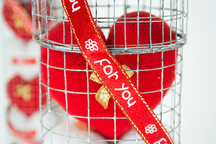 💟ของขวัญวาเลนไทน์ หัวใจขาวแดง 7 ดวง💟