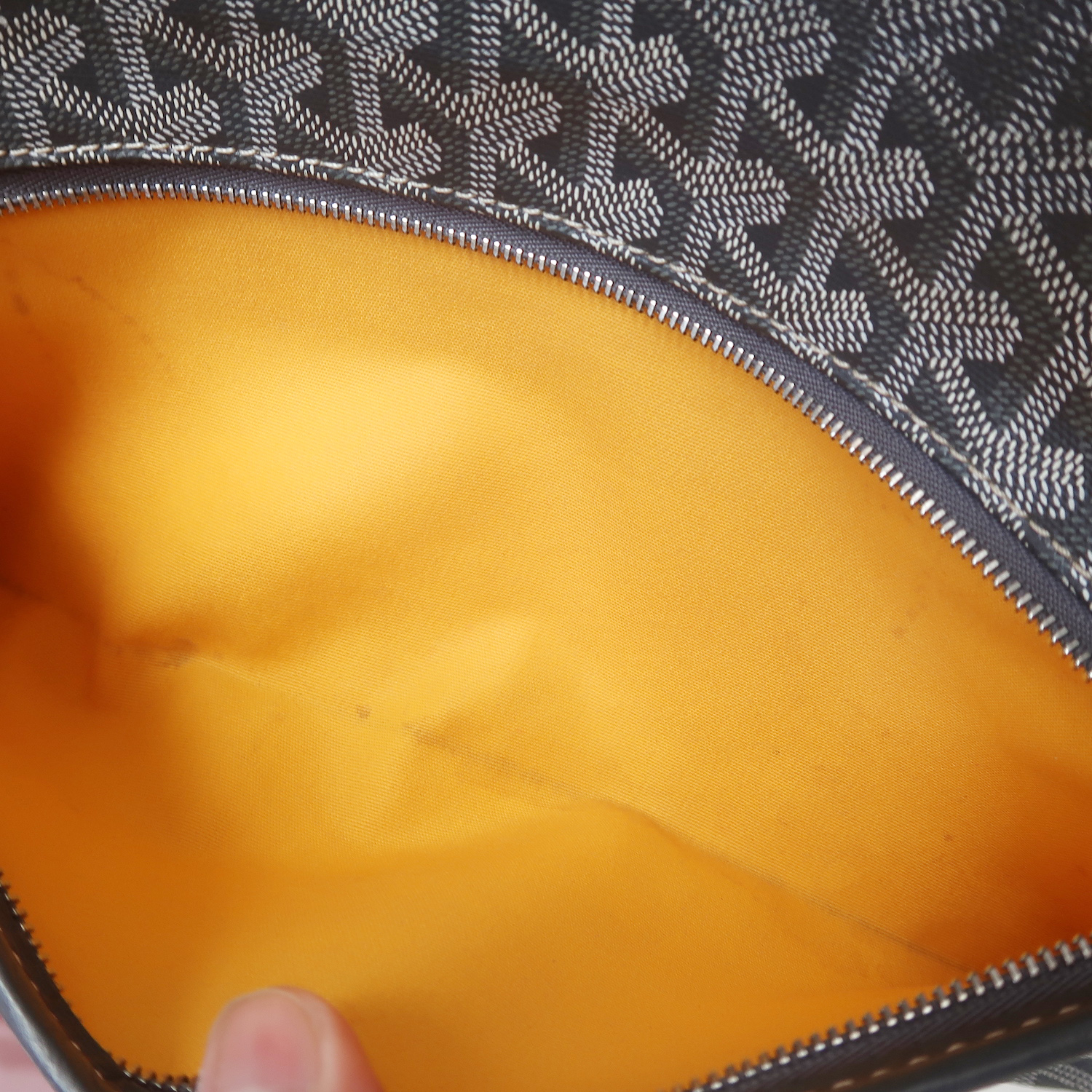 Goyard Grey Jouvence Clutch MM 2020