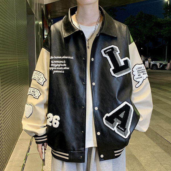 เสื้อแจ็คเก็ตเบสบอล เสื้อคลุม เสื้อแขนยาวสไตล์เกาหลี