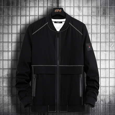 เสื้อคลุมแจ็คเก็ต เสื้อกันหนาวคนอ้วน M-8XL