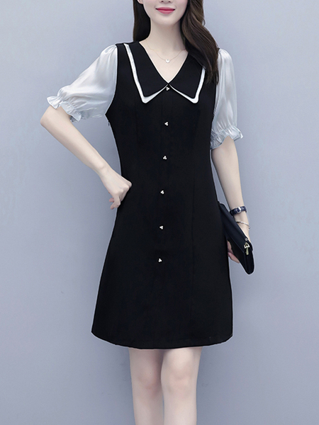 เดรสคนอ้วน เดรสชีฟองคนอ้วน By White Sugar Plus Size