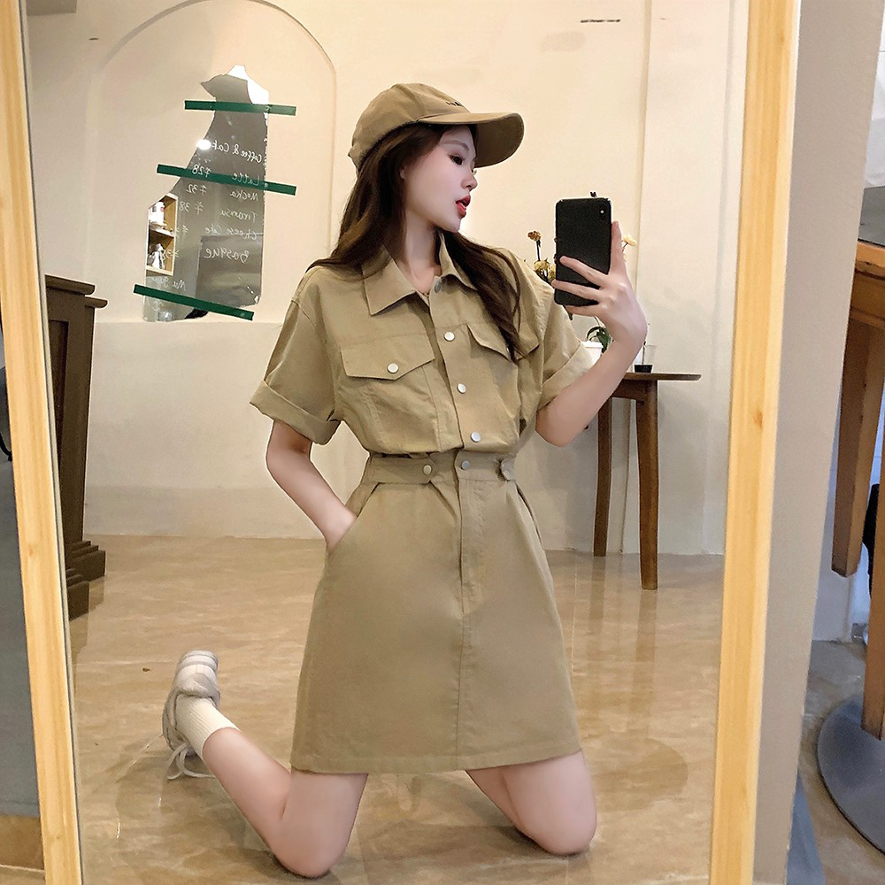 เดรสวัยรุ่น-เดรสคนอ้วนวัยรุ่น L-4XL(อก38-46 นิ้ว)
