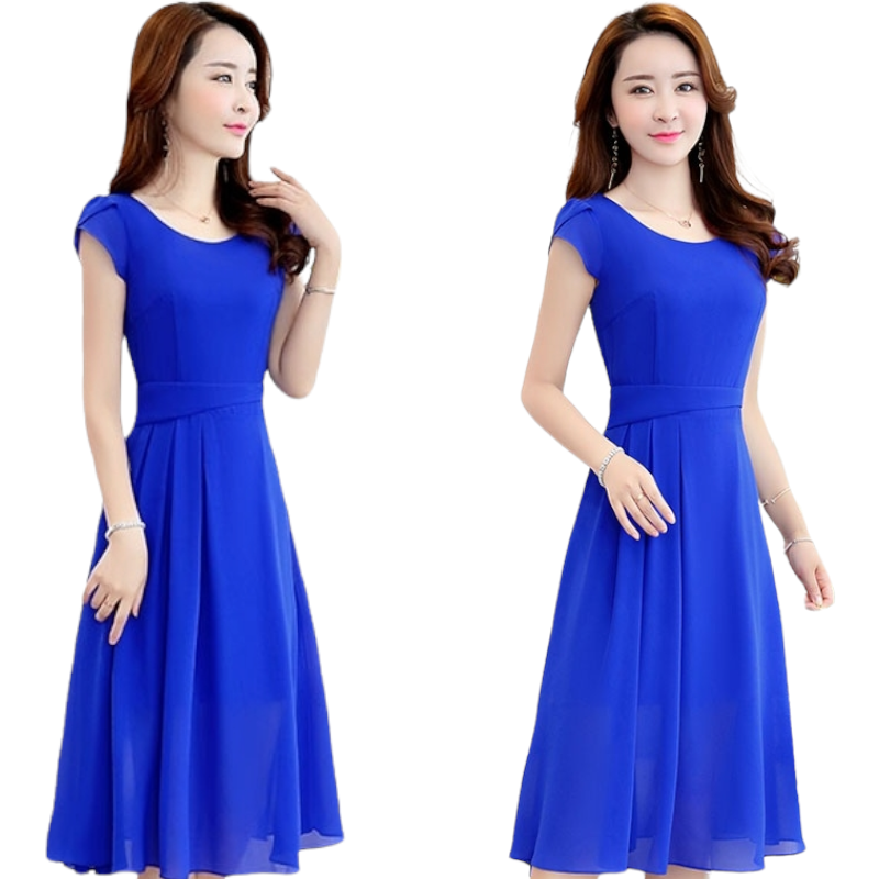 Dress4541 ชุดเดรสยาวทรงสวย ช่วงเอวเข้ารูป ซิปข้างใส่ง่าย มีซับในอย่างดี งานเนี้ยบคัตติ้งดีงาม ทรงเป๊ะผ้าเกรดพรีเมียมดูสวยแพง ใส่ได้ทุกโอกาส มี 2 สี น้ำเงิน, ดำ