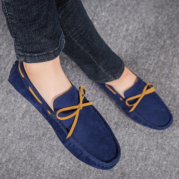 รองเท้าหนังผู้ชาย มีไซส์39-44 รองเท้าโลฟเฟอร์ชาย Slip-On Shoes