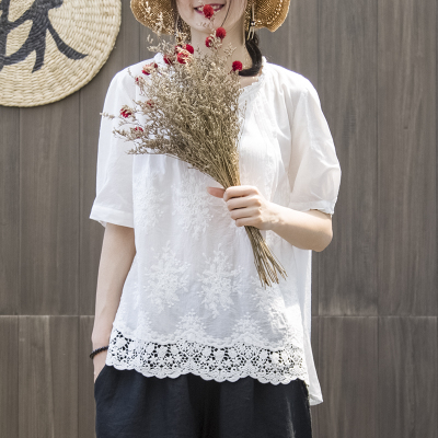 เสื้อผ้าฝ้าย ผ้าลินิน มีขนาดไซส์เดียว อกประมาณ100ซม.หรือประมาณ 40นิ้วขึ้นไป