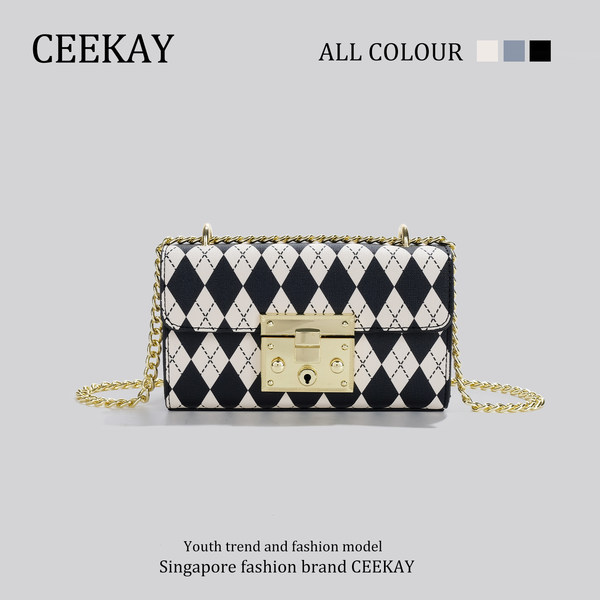 กระเป๋าสะพายข้างเกาหลี กระเป๋าผู้หญิงแบรนด์ CEEKEY