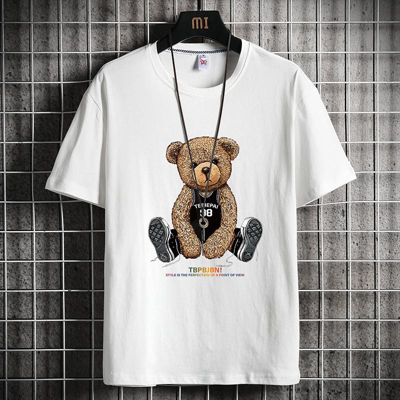 เสื้อยืดผู้ชายอ้วน XL-5XL อกเสื้อ40-52 นิ้ว
