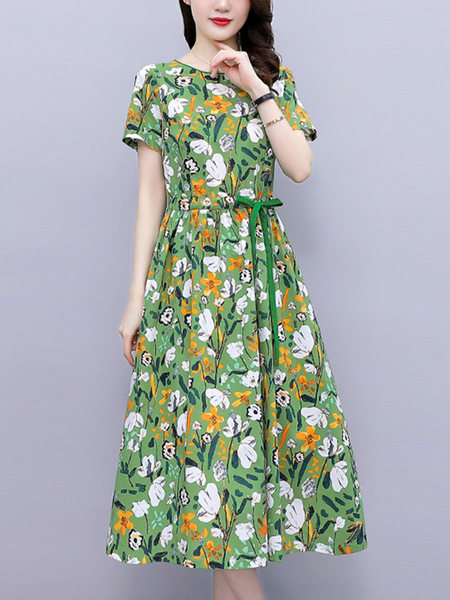 เดรสวัยผู้ใหญ่40-60ปี เดรสคุณแม่ ชุดเดรสทำงานวัยผู้ใหญ่ แบรนด์ MAMA DRESS