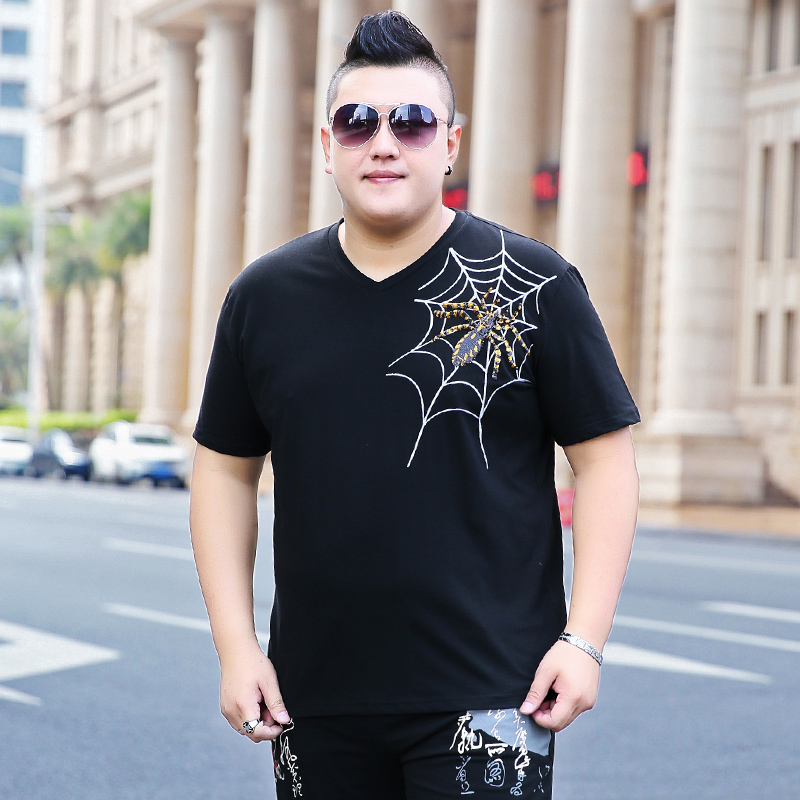เสื้อยืดผู้ชายอ้วน S-5XL(อกเสื้อ39-51นิ้ว)