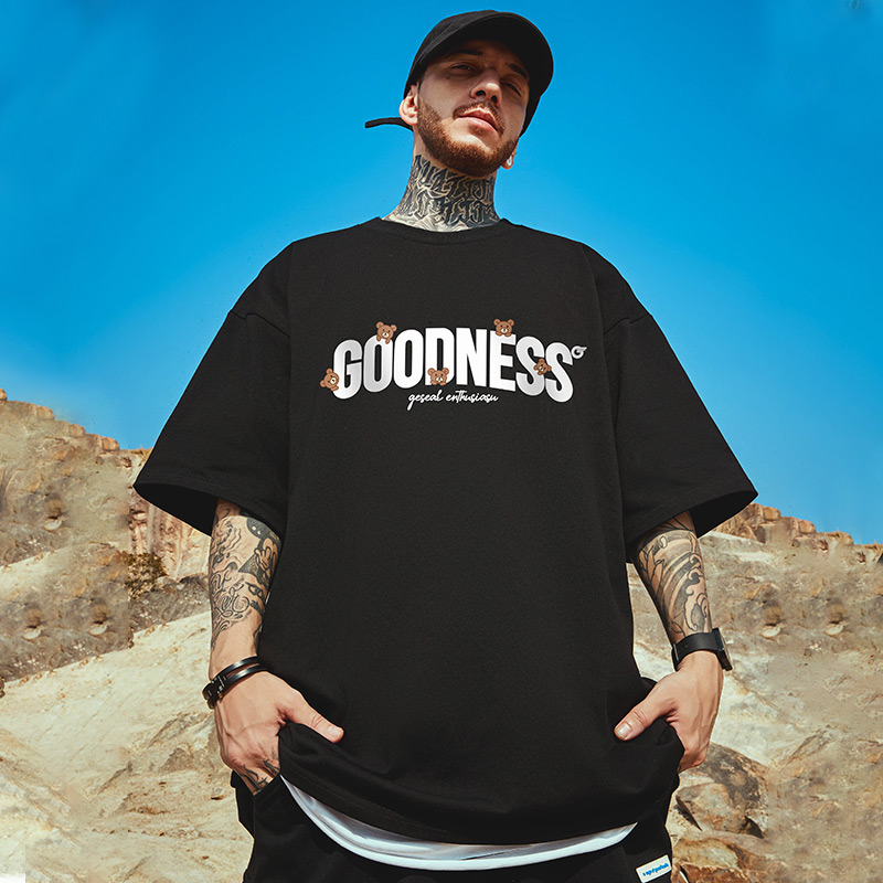 เสื้อยืดผู้ชายอ้วน S-5XL(อกเสื้อ39-51นิ้ว)