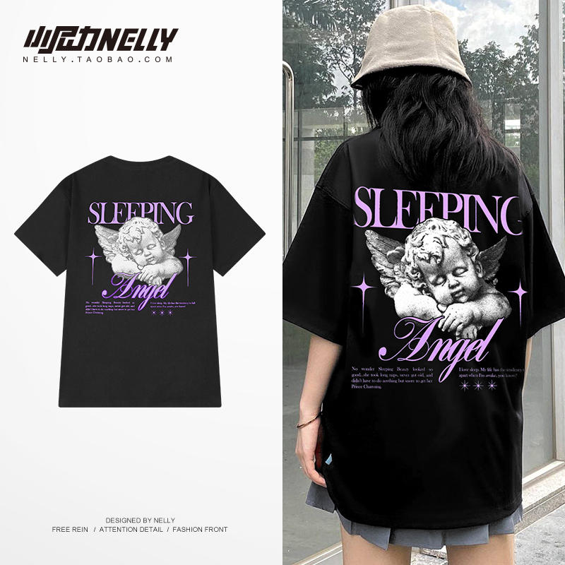 เสื้อยืดคอกลม ผู้ชาย เสื้อยืดผู้ชายเกาหลี เสื้อยืดเกาหลี แบรนด์ NELLY
