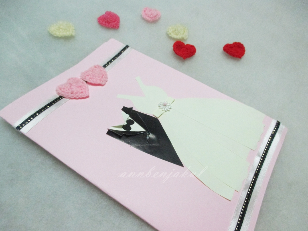 การ์ดแต่งงานโครเชต์