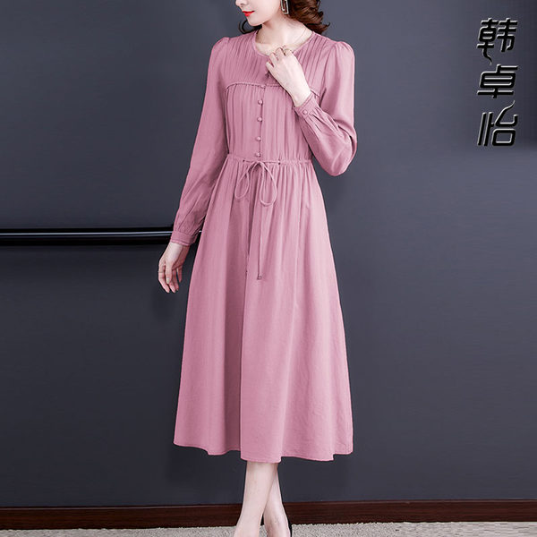 เดรสวัยผู้ใหญ่40-60ปี เดรสคุณแม่ ชุดเดรสทำงานวัยผู้ใหญ่ แบรนด์ MAMA DRESS