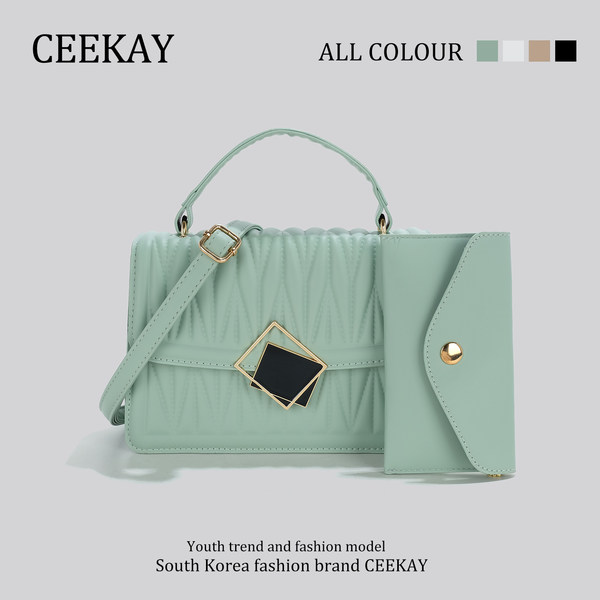 กระเป๋าสะพายข้างเกาหลี กระเป๋าผู้หญิงแบรนด์ CEEKEY