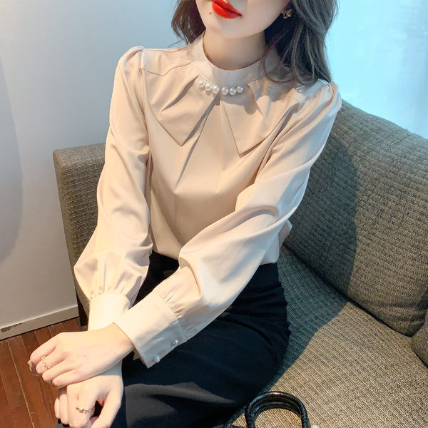 เสื้อลูกไม้ เสื้อเชิ้ตแขนยาว