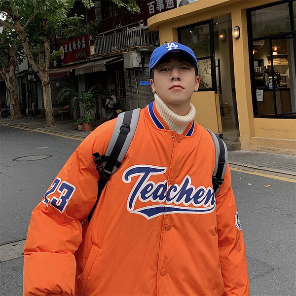 เสื้อแจ็คเก็ตเบสบอล เสื้อคลุม เสื้อแขนยาวสไตล์เกาหลี