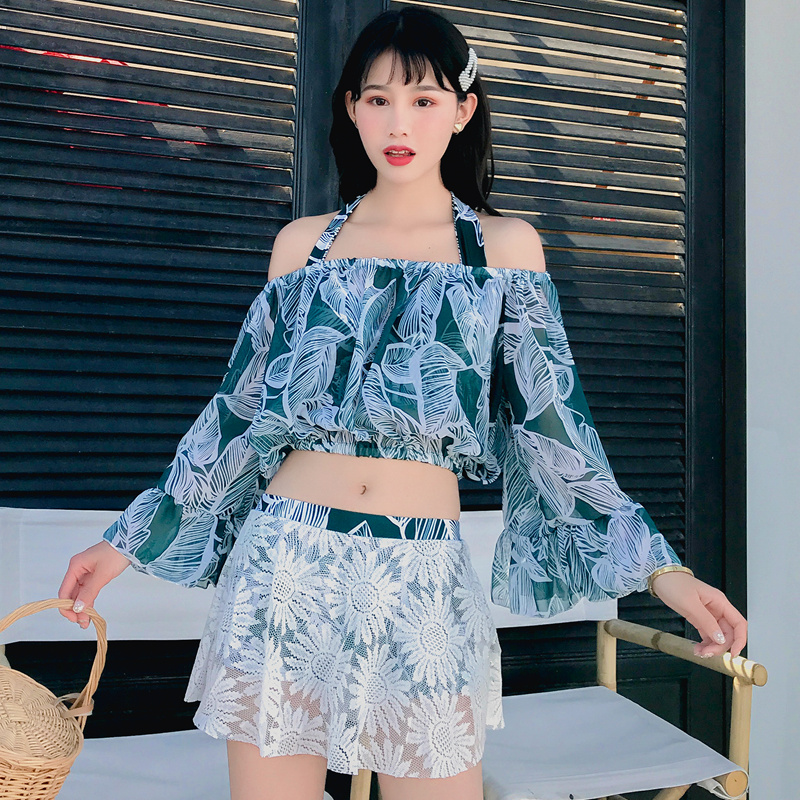 ชุดว่ายน้ำผู้หญิง แบบชุดว่ายน้ำสไตล์เกาหลี