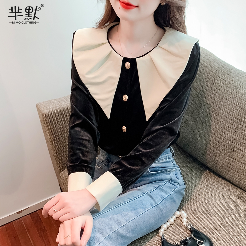 เสื้อลูกไม้ เสื้อเชิ้ตแขนยาว