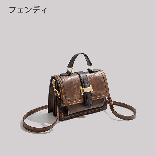 กระเป๋าสะพายข้างผู้หญิง กระเป๋าสะพายสไตล์เกาหลี By Japanese フェンディ authentic bag