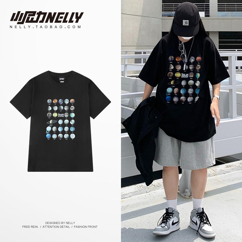 เสื้อยืดคอกลม ผู้ชาย เสื้อยืดผู้ชายเกาหลี เสื้อยืดเกาหลี แบรนด์ NELLY