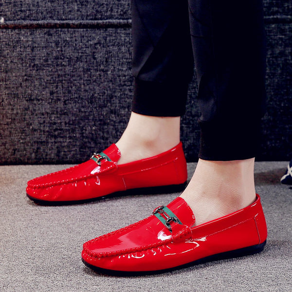 รองเท้าหนังผู้ชาย มีไซส์39-44 รองเท้าโลฟเฟอร์ชาย Slip-On Shoes