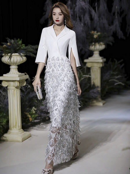 ชุดราตรี ชุดออกงาน ดีไซน์หรู แบรนด์ Angel