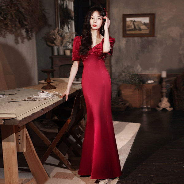 ชุดราตรี ชุดออกงาน ดีไซน์หรู แบรนด์ Angel