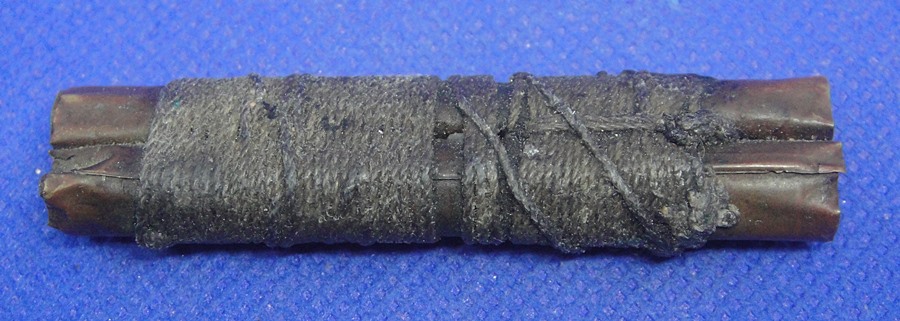 ตะกรุดสาลิกาคู่ เนื้อทองแดง