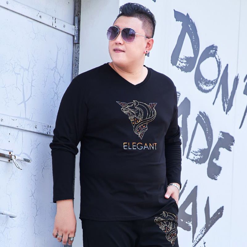 เสื้อยืดผู้ชายอ้วน S-5XL(อกเสื้อ39-51นิ้ว)