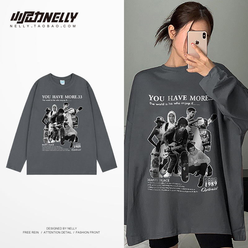เสื้อยืดคอกลม ผู้ชาย เสื้อยืดผู้ชายเกาหลี เสื้อยืดเกาหลี แบรนด์ NELLY