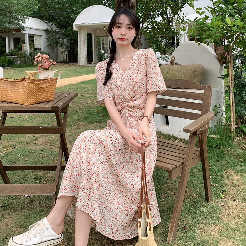 เดรสแขนสั้น มีไซส์ L-4XLอก 38-47 นิ้ว ใส่ได้ทั้งสาวหุ่นดีน่ารักจนถึงสาวอวบพลัสไซส์ จัดส่งฟรี! ทักแชทสั่งซื้อ