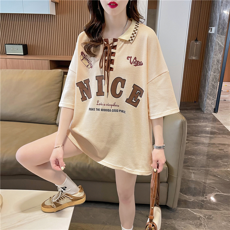เสื้อยืดคนอ้วนแบบโอเวอร์ไซส์แบบ ulzzang fashion สนใจทักแชท