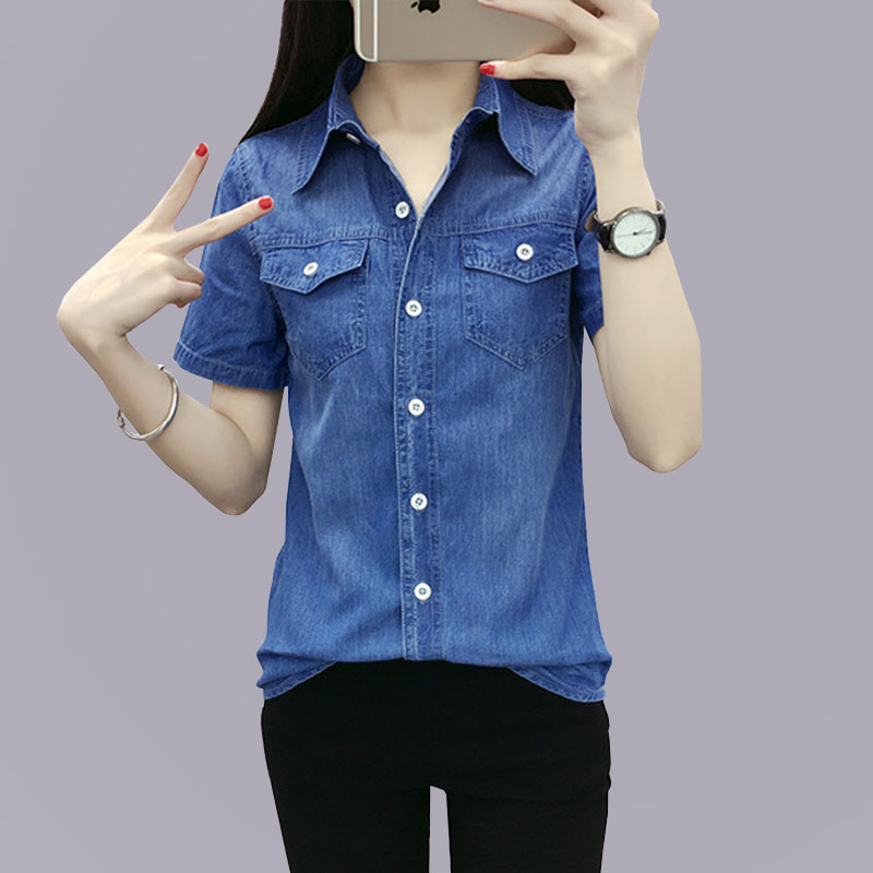 JY22749#ยีนส์ผู้หญิงเทห์ๆ*ช่วงอก*S:84/M:88/L:92/XL:96/2XL:100/3XL:104เซนติเมตร(33/34/36/37/39/40นิ้ว)