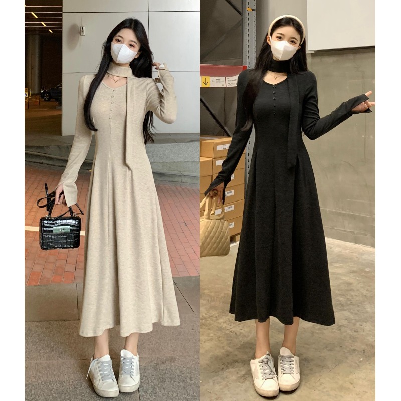 เดรสสาวอวบ มีไซส์ L-4XLอกเสื้อ 38-47 นิ้ว ใส่ได้ทั้งสาวหุ่นดีน่ารักจนถึงสาวอวบพลัสไซส์ จัดส่งฟรี! ทักแชทสั่งซื้อ