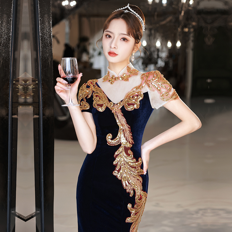 ชุดราตรี ชุดราตรีสวยหรู แบบ ทันสมัย Evening dress