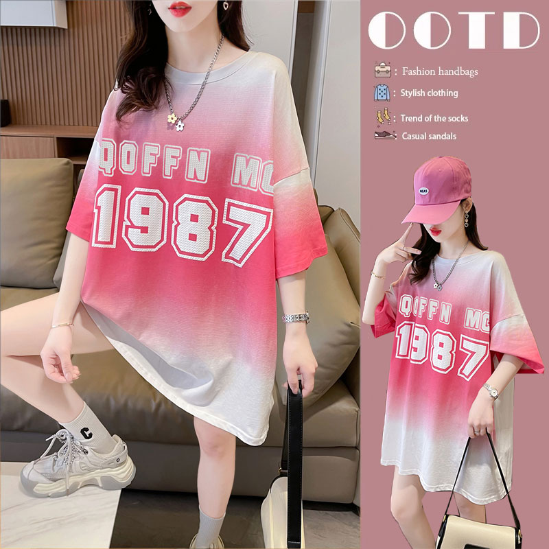 เสื้อยืดคนอ้วนแบบโอเวอร์ไซส์แบบ ulzzang fashion สนใจทักแชท