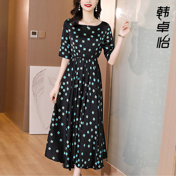 เดรสวัยผู้ใหญ่40-60ปี เดรสคุณแม่ ชุดเดรสทำงานวัยผู้ใหญ่ แบรนด์ MAMA DRESS
