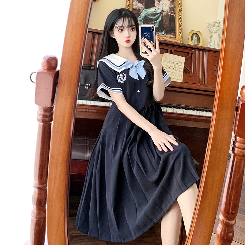 เดรสวัยรุ่น-เดรสคนอ้วนวัยรุ่น L-4XL(อก38-46 นิ้ว)