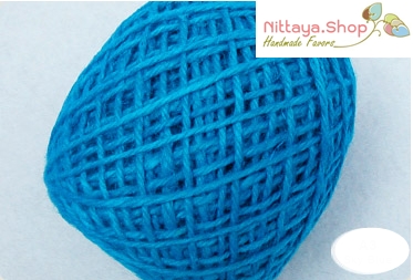 เชือกกระสอบสีธรรมชาติและย้อมสี