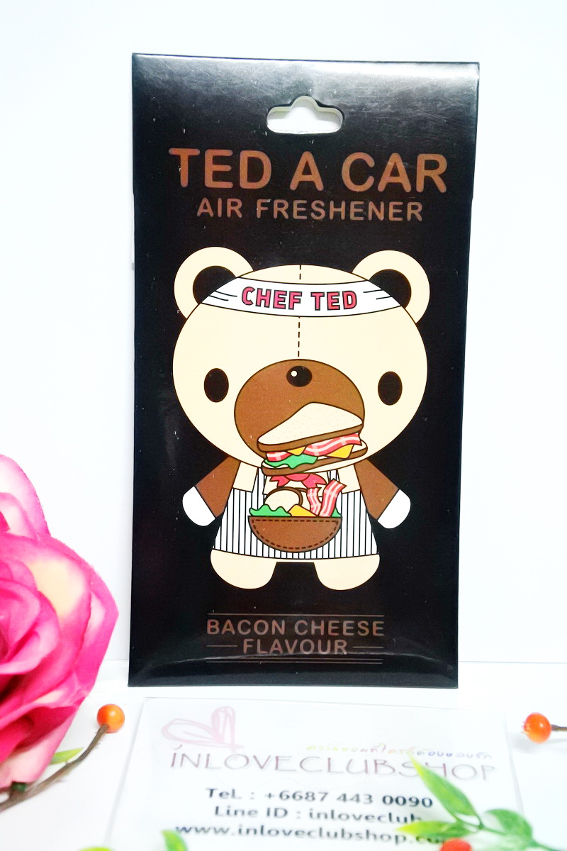 Ted A Car / Air Freshener (Bacon Cheese)