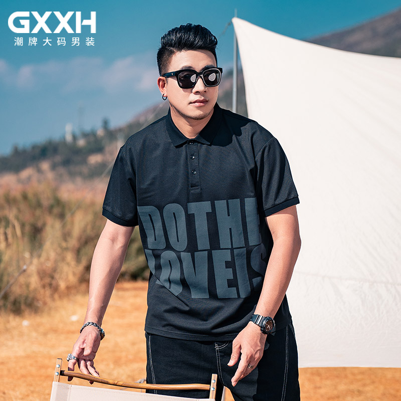 เสื้อยืดผู้ชายอ้วน S-5XL(อกเสื้อ39-51นิ้ว)
