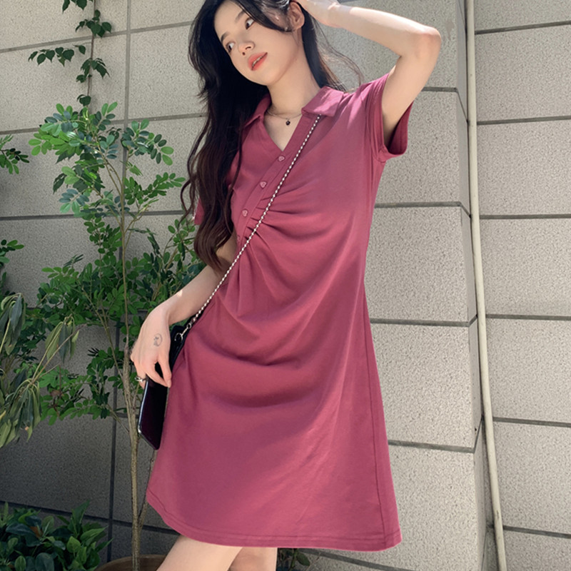 เดรสวัยรุ่น-เดรสคนอ้วนวัยรุ่น L-4XL(อก38-46 นิ้ว)