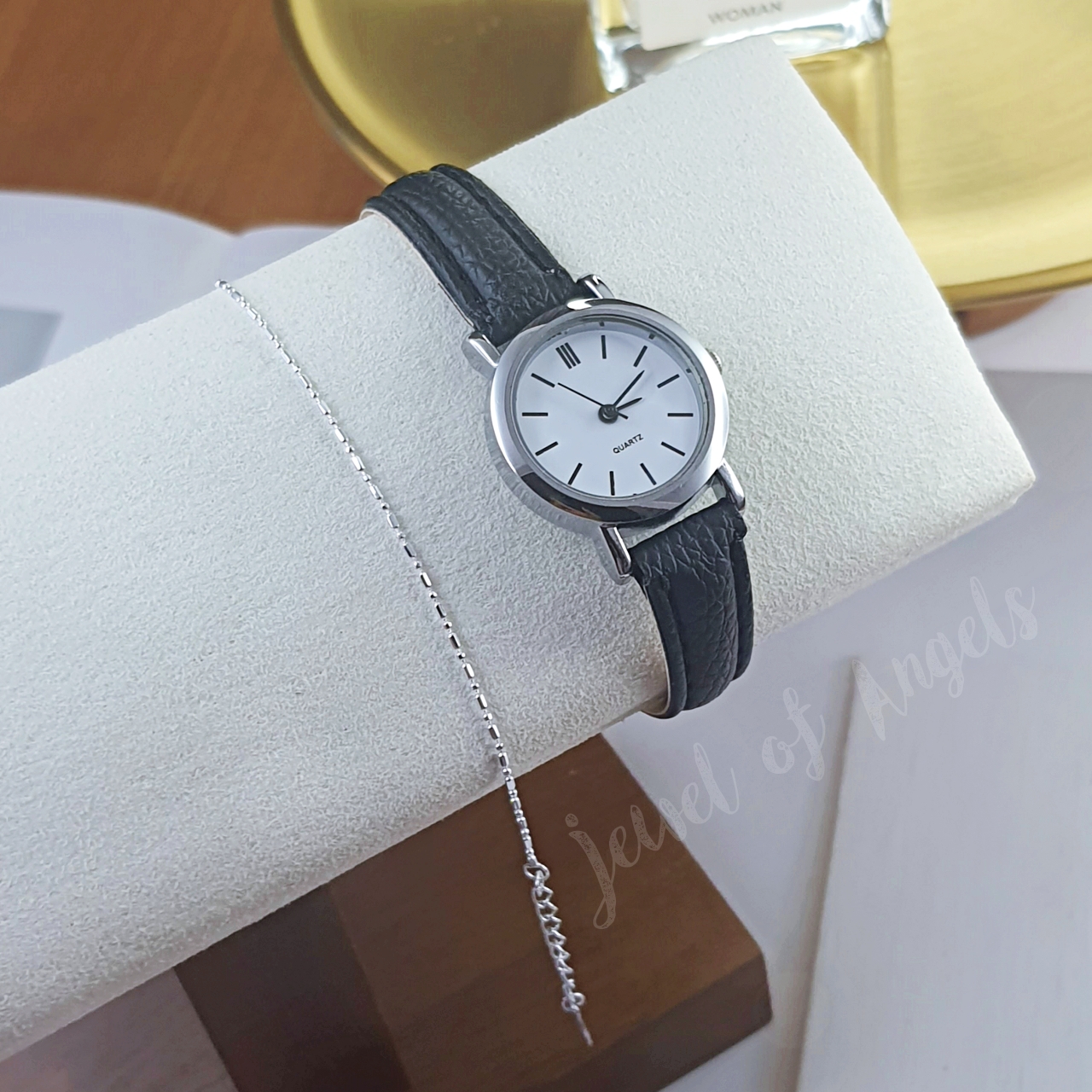 สร้อยข้อมือเงินแท้ S925 รุ่น Thrill สร้อยข้อมือโซ่เหลี่ยมหมุดเล็ก มินิมอล เงินแท้ทั้งชิ้น silver925