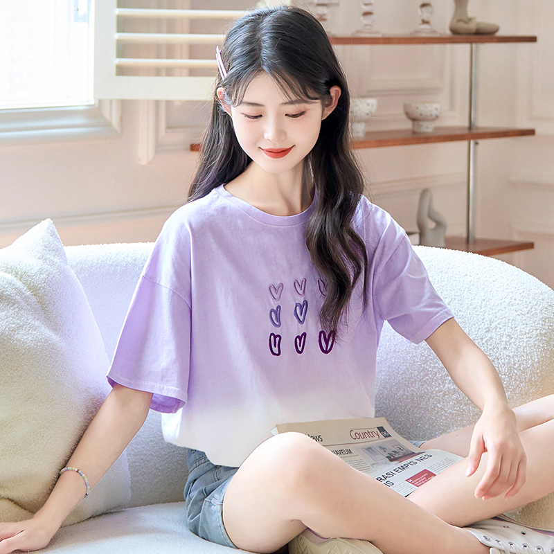 เสื้อผ้าวัยรุ่นเกาหลี เสื้อยืดวัยรุ่นผู้หญิง มีขนาด S M L XL