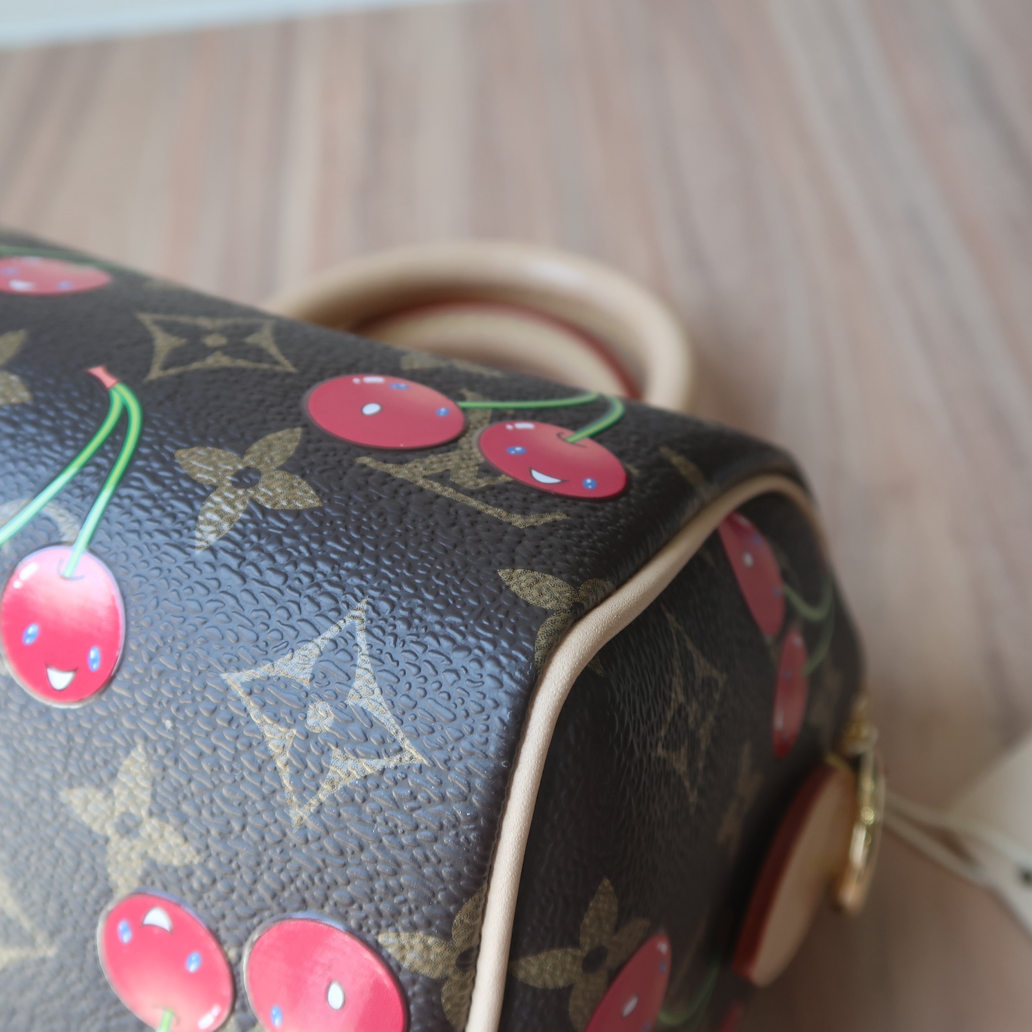 Louis Vuitton X Murakami Monogram Cherry Speedy 20 Ban"
