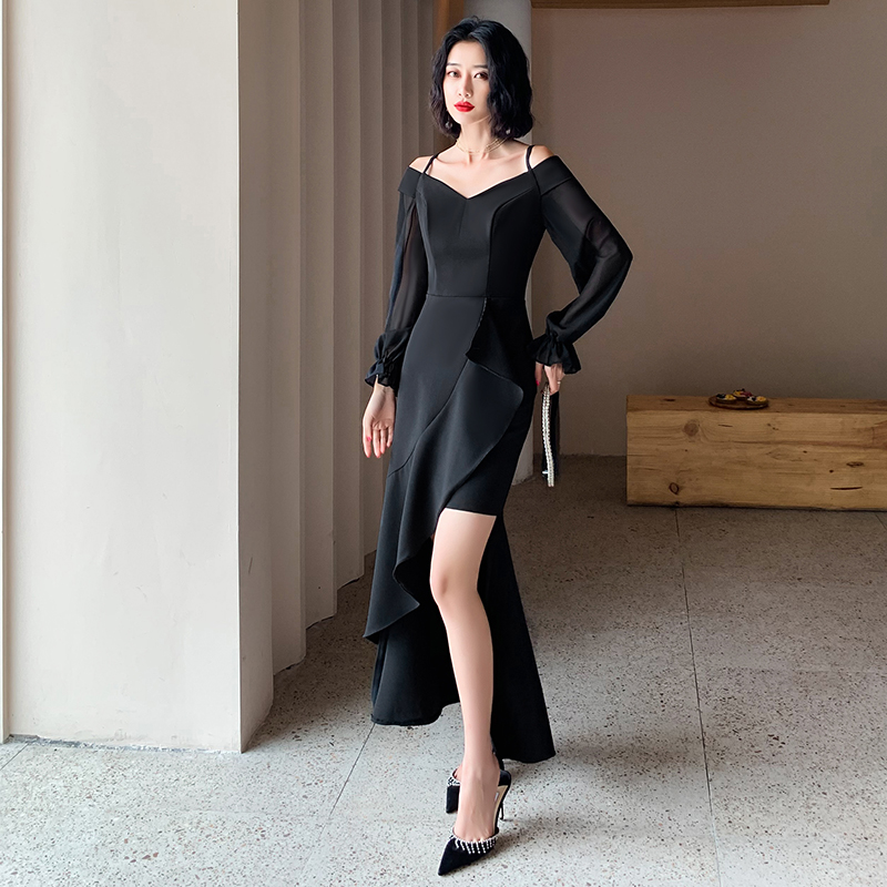 ชุดราตรี ชุดราตรีสวยหรู แบบ ทันสมัย Evening dress