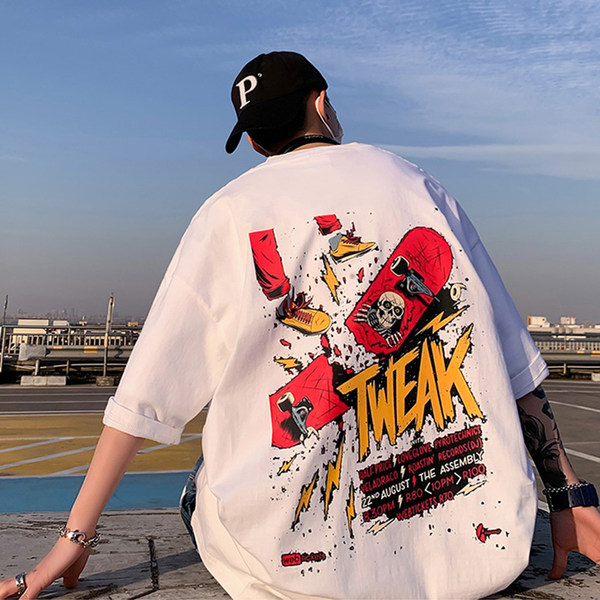 เสื้อยืดผู้ชายอ้วน S-5XL(อกเสื้อ39-51นิ้ว)
